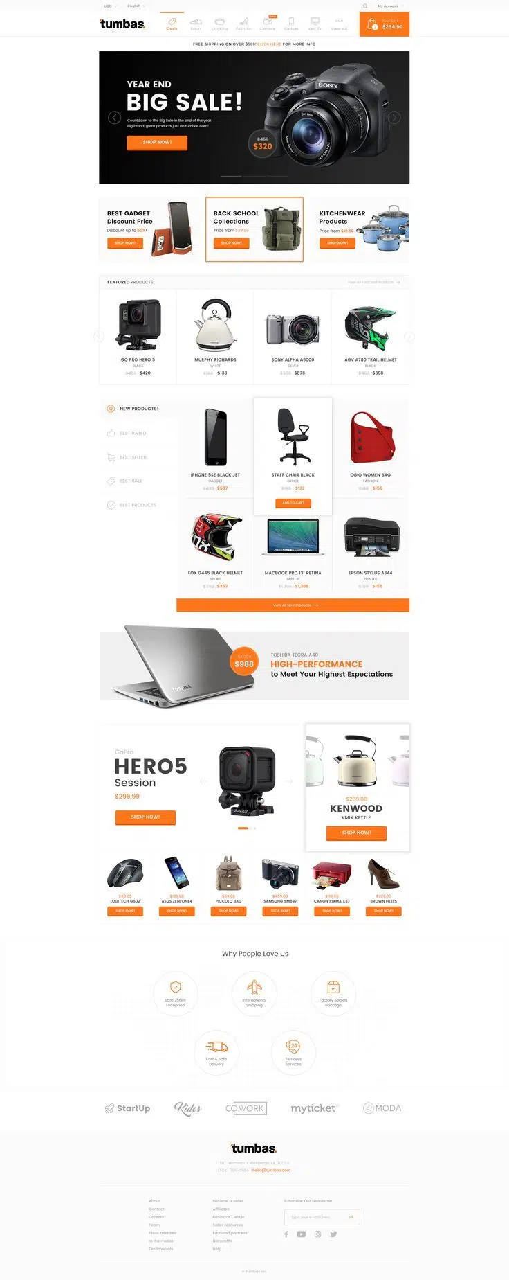 Tumbas - eCommerce PSD Template by peterdraw | ThemeForest