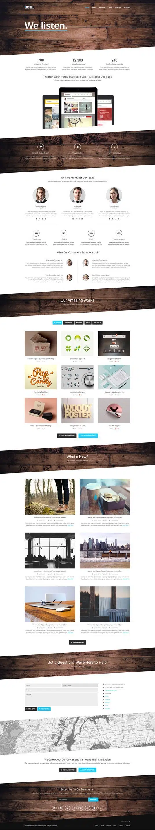 Like the idea of blocks of photographs for the review segment of landing page. H...