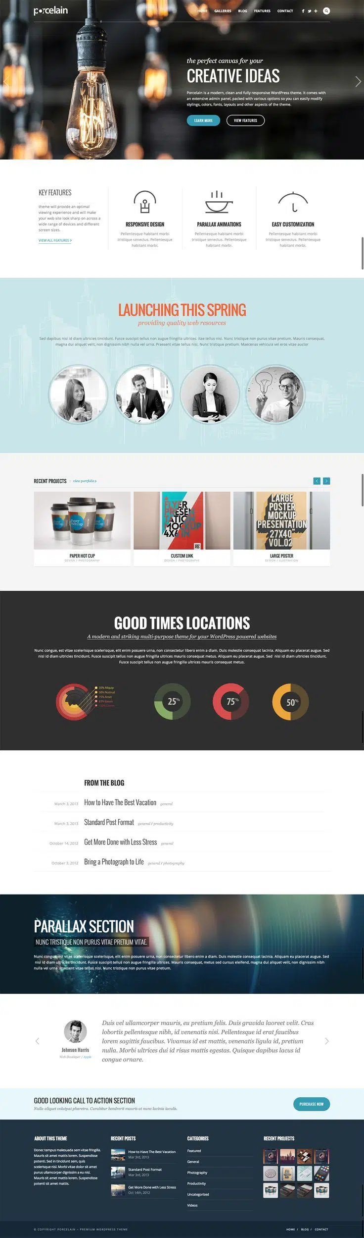 The Most CreAtive Professional WordPress Designs Released in October 2013 www.wo...
